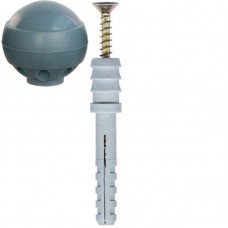 Στοπ Πόρτας Γκρι με βίδα και Ούπα (Συσκ. 1τεμ) BODB-08060SZ